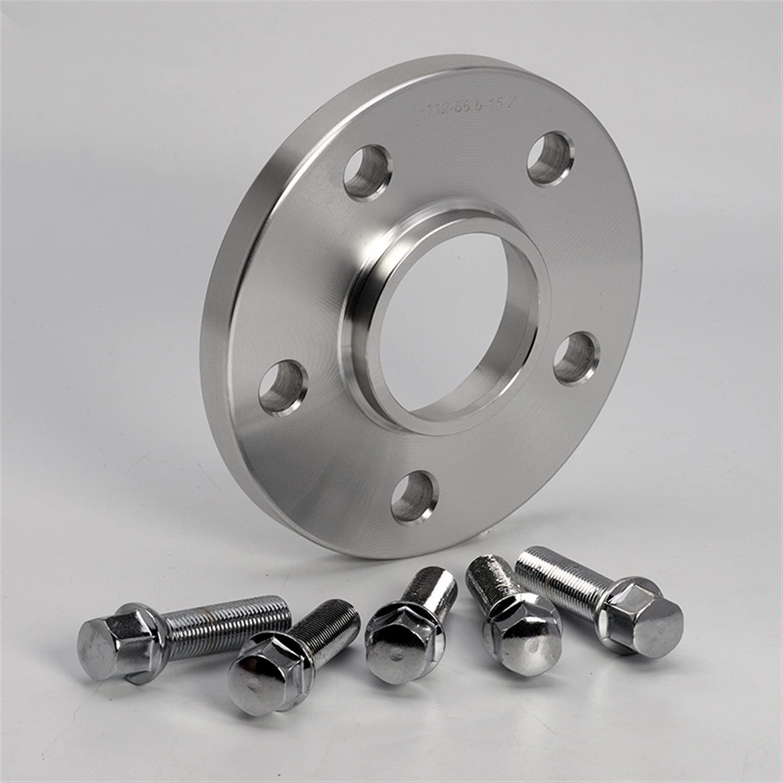 Spurverbreiterungen,Spurplatten 2 / 4wers 12 / 15mm 5x112 66.5 Radabstandshalteradapterdichtung(4PCS 12MM) von Fymlok