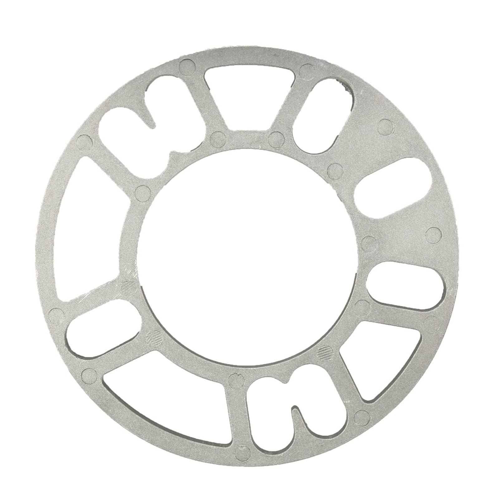 Spurverbreiterungen,Spurplatten 2 STÜCKE 3/5/8 / 10mm Universallegierung Aluminiumrad Spacer SHIMS Teller für 4/5 Bolzenrad 4x100 4x114.3 5x100 5x108 5x114.3 5x120(5mm) von Fymlok