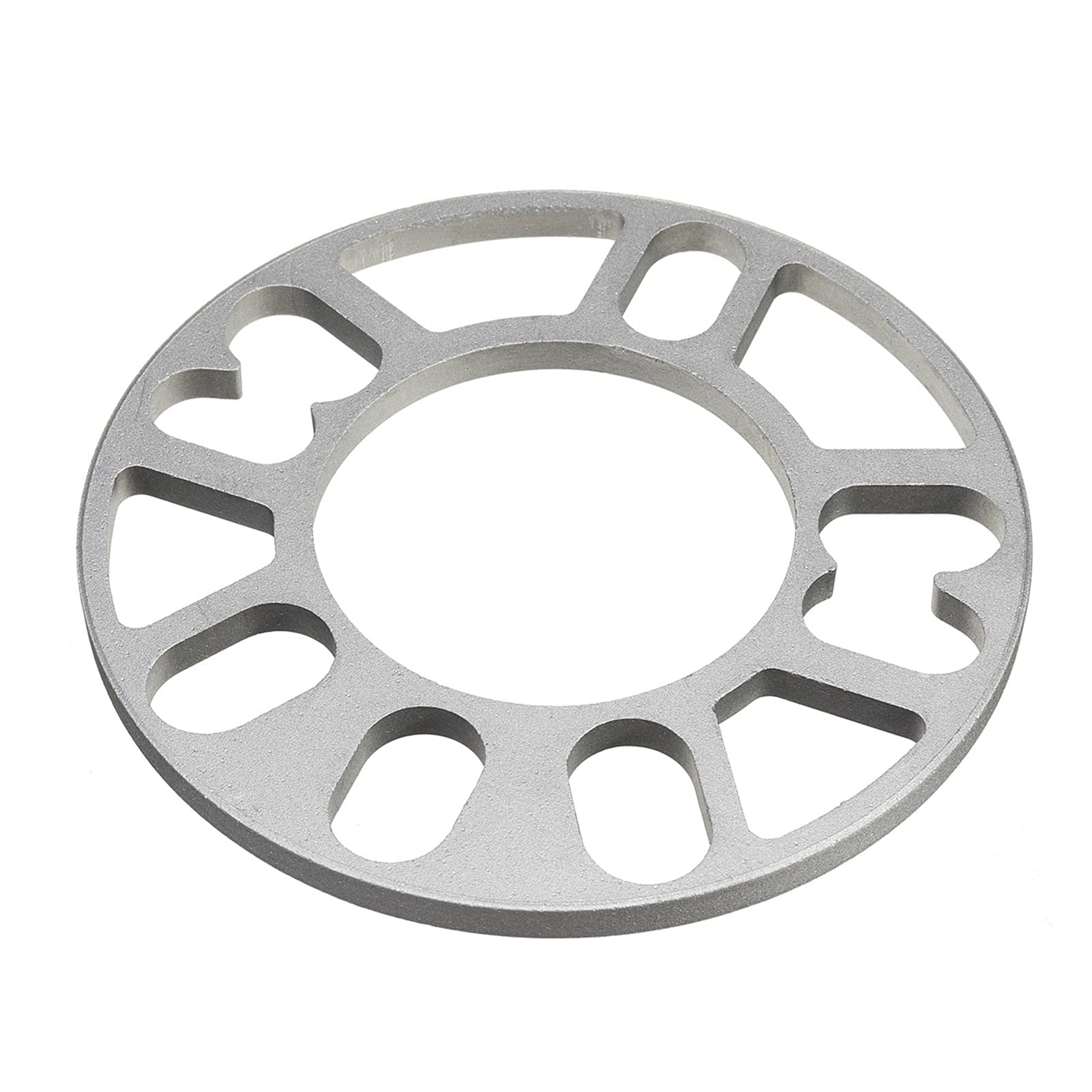 Spurverbreiterungen,Spurplatten 2 stücke Universal 3/5/8 / 10mm Legierung Aluminiumrad Spacer SHIMS Teller für 4/5 Bolzenrad 4x100 4x114.3 5x100 5x108 5x114.3 5x120(3.0mm) von Fymlok