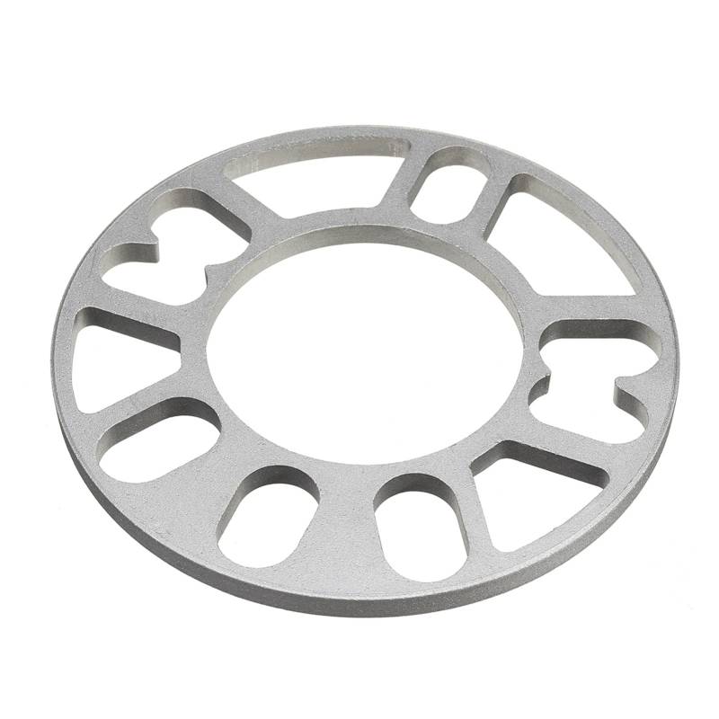 Spurverbreiterungen,Spurplatten 2 stücke Universal 3/5/8 / 10mm Legierung Aluminiumrad Spacer SHIMS Teller für 4/5 Bolzenrad 4x100 4x114.3 5x100 5x108 5x114.3 5x120(3.0mm) von Fymlok