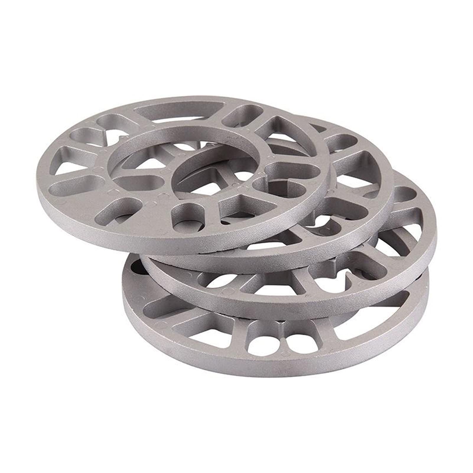 Spurverbreiterungen,Spurplatten 4 Stücke Spurverbreiterungen Distanzscheiben Platte 3,0mm 5mm 8mm 10mm Bolzen for 4x100 4x114.3 5x100 5x108 5x114.3 5x120 Auto Spurverbreiterungen(3.0mm) von Fymlok