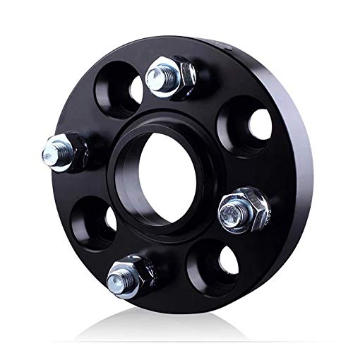 Spurverbreiterungen,Spurplatten Spurverbreiterungen 4x100 Hubcentric 60,1mm Auto Aluminium Spurverbreiterung Adapter 15/20/25/30mm Flansch(1 Piece 20mm) von Fymlok