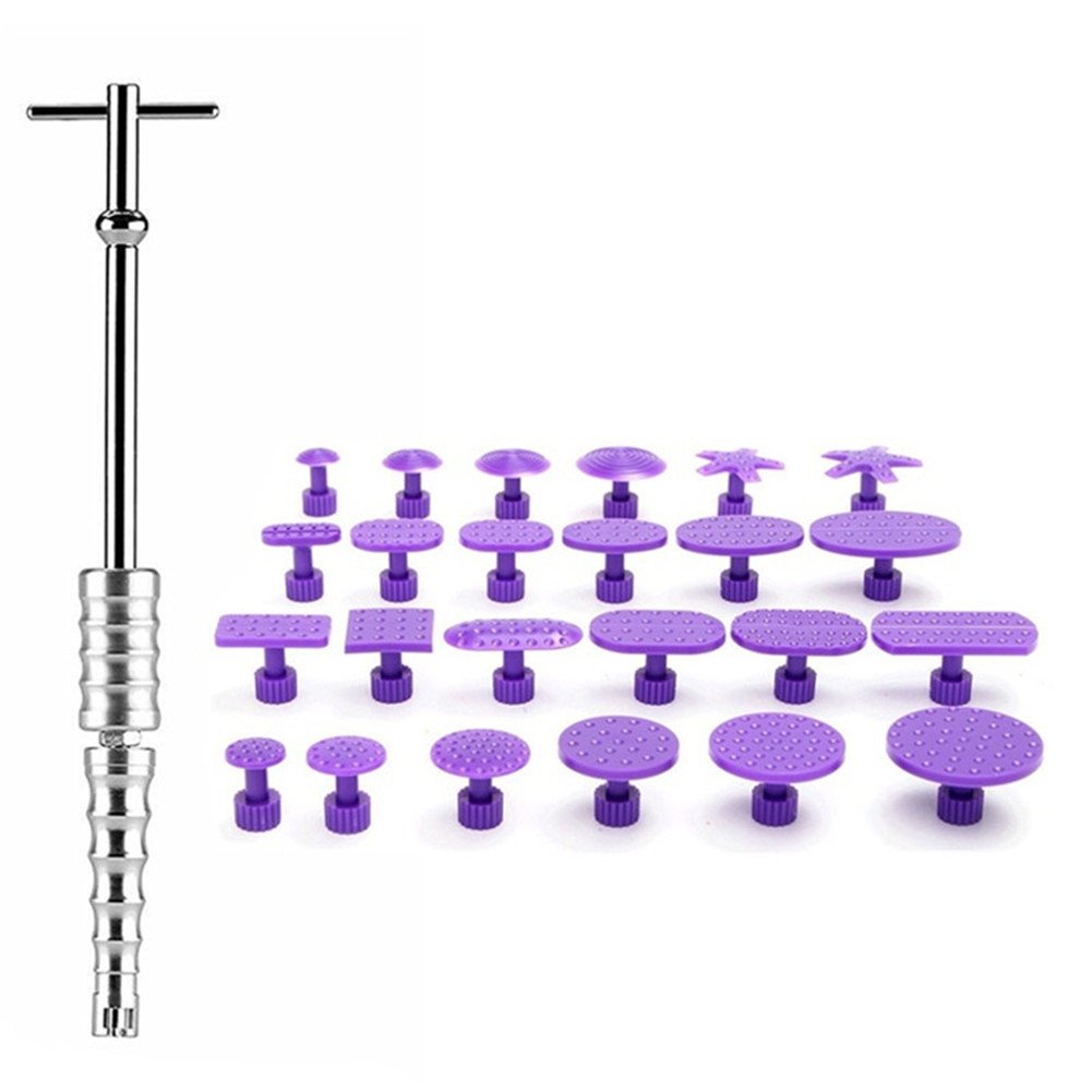 GS Auto Body Riola Repair Kit T Bar Silde Hammer 24 violett Klebstoff Ziehen Taben Hagel Schäden Dent entfernen Tools Dent Repair Kit GS Auto Body Riola Repair Kit T Bar Silde Hammer 24 violett Klebstoff Ziehen Taben Hagel Schäden Dent entfernen Tools Dent Repair Kit von G&S