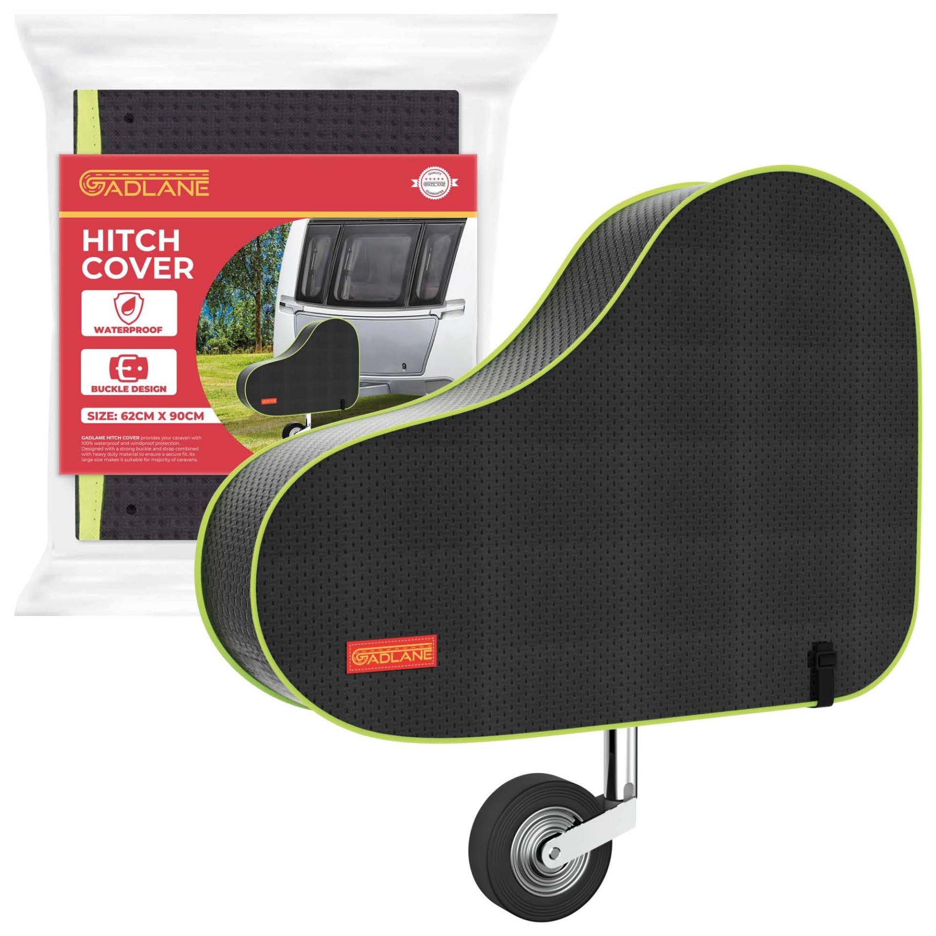 GADLANE Universale Deichselabdeckung Wohnwagen Für Anhängerkupplung Wasserdicht Mit Gurt In Schwarz/grün Nylon Deichsel Haube Fluoreszierende Streifen Kupplung Kugelkupplung Schutzabdeckung GADLANE Universale Deichselabdeckung Wohnwagen Für Anhängerkupplung Wasserdicht Mit Gurt In Schwarz/grün Nylon Deichsel Haube Fluoreszierende Streifen Kupplung Kugelkupplung Schutzabdeckung von GADLANE