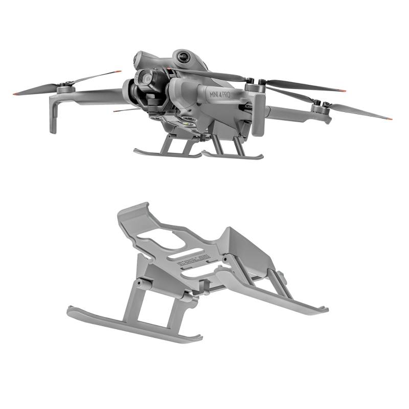 GAEKOL Fahrwerk für DJI Mini 4 Pro, faltbares erweitertes Kit Landebein für DJI Mini 4 Pro Fly Mehr Combo Drohne Zubehör von GAEKOL