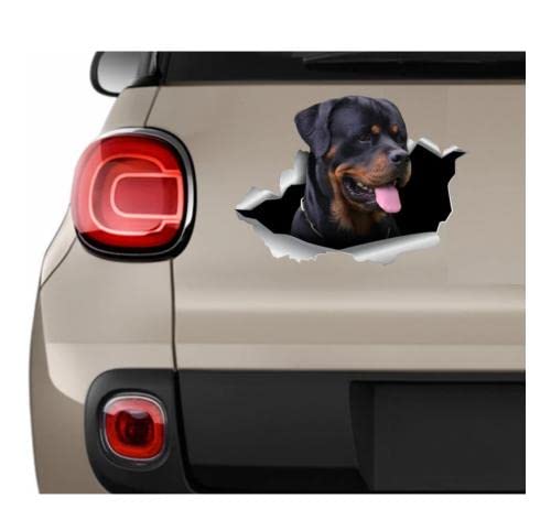 Autoaufkleber Hund Personalisiert 18Cm(7.08 Inch) Rottweiler Auto Aufkleber Rottweiler Aufkleber Hund Aufkleber Rottweiler Auto Aufkleber Rottweiler Auto Decor Rottweiler Auto Kunst Hunde C3724Sh von GAETOYEN