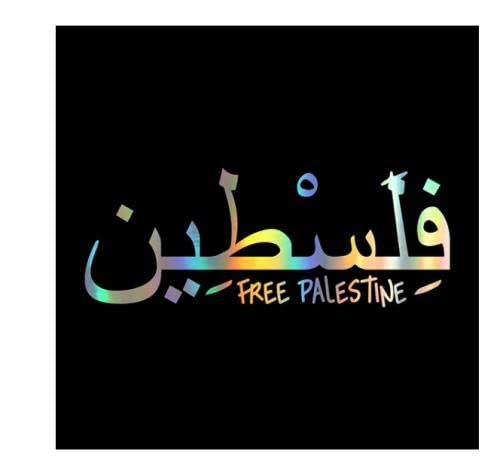 GAETOYEN Auto Sticker Autoaufkleber 20Cm(7.87 In) Tancredy Free Palestine Israel Muslimarab Gaza Autoaufkleber Und Abziehbilder Auto-Stoßstangen-Vinyl-Aufkleber Auto-Styling-Dekoration (Csyj1S19992) von GAETOYEN