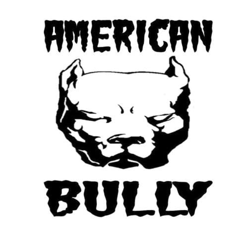 GAETOYEN Autoaufkleber Hund Personalisiert 21Cm（8.6 Inches） Fashion American Bully Dog Decor Auto Aufkleber Autos Motorräder Exterieur Zubehör Vinyl Aufkleber(def1m13865) von GAETOYEN