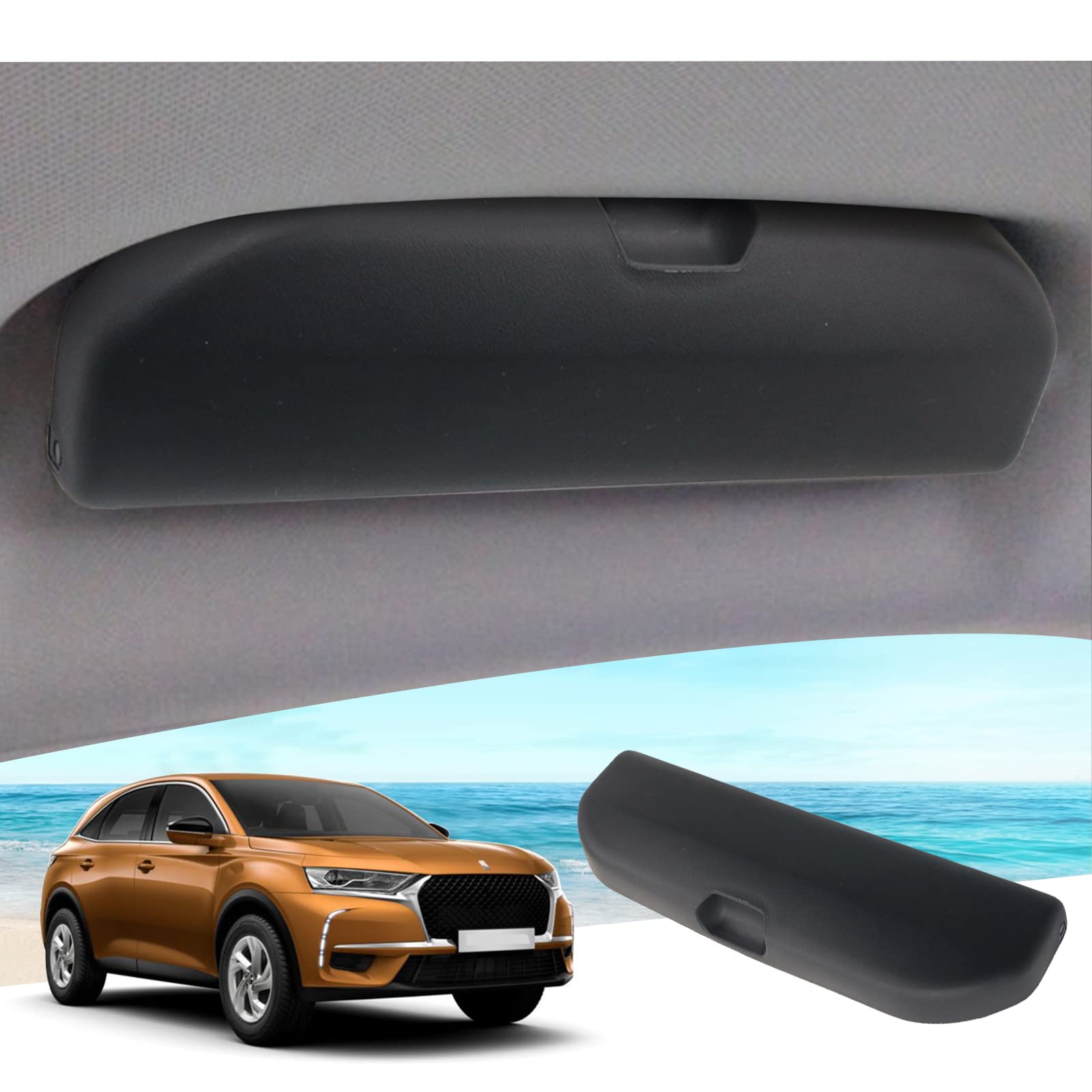 GAFAT 2017-2022 2023 DS 7 Crossback/DS 3 Crossback Sonnenbrillenhalter Brillenetui, DS7 Crossback Zubehör Aufbewahrungsbox Organizer GAFAT 2017-2022 2023 DS 7 Crossback/DS 3 Crossback Sonnenbrillenhalter Brillenetui, DS7 Crossback Zubehör Aufbewahrungsbox Organizer von GAFAT