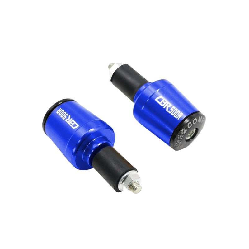 GAFITSEP Compatible with Hon Da CBR500R CBR 500R CB500F CB500F CB500X Motorradzubehör Lenkergriffe Lenkergriff Endkappenstecker Lenker Endkappen(Blu) von GAFITSEP