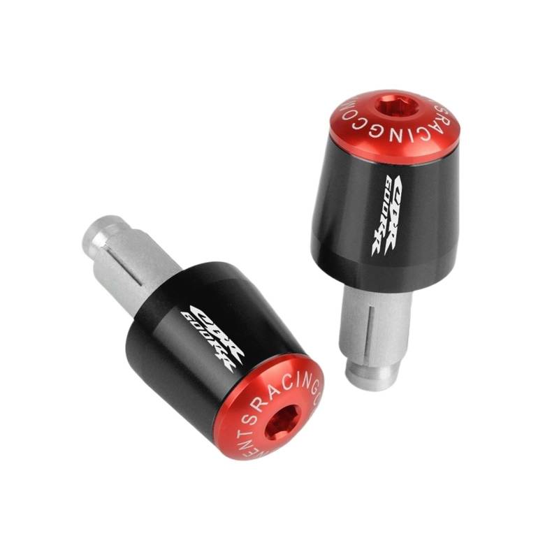 GAFITSEP Compatible with Hon Da CBR600RR CBR 600RR CBR 600 RR 2003-2013 Motorradgriffe Lenkerendstopfen Griff Lenkerstecker Endkappengriff Lenker Endkappen(G) von GAFITSEP