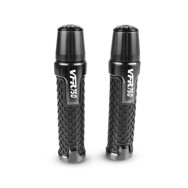 GAFITSEP Compatible with Hon Da VFR750 VFR 750 1991-1997 1992 1993 1994 Motorradzubehör CNC Lenker Lenkergriffe Und Griffe Enden Slider Cap Plug Lenker Endkappen(Nero) von GAFITSEP