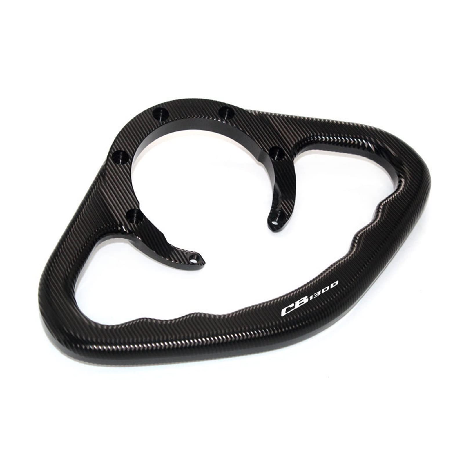 GAFITSEP Compatible with Hon da CBR1000RR CB600F CBR900RR CBR929RR CBR1100XX Motorrad Beifahrer Handgriffe Handgriff Tank Grab Bar Griffe Armlehne Gas Tank Haltegriff(Nero) von GAFITSEP