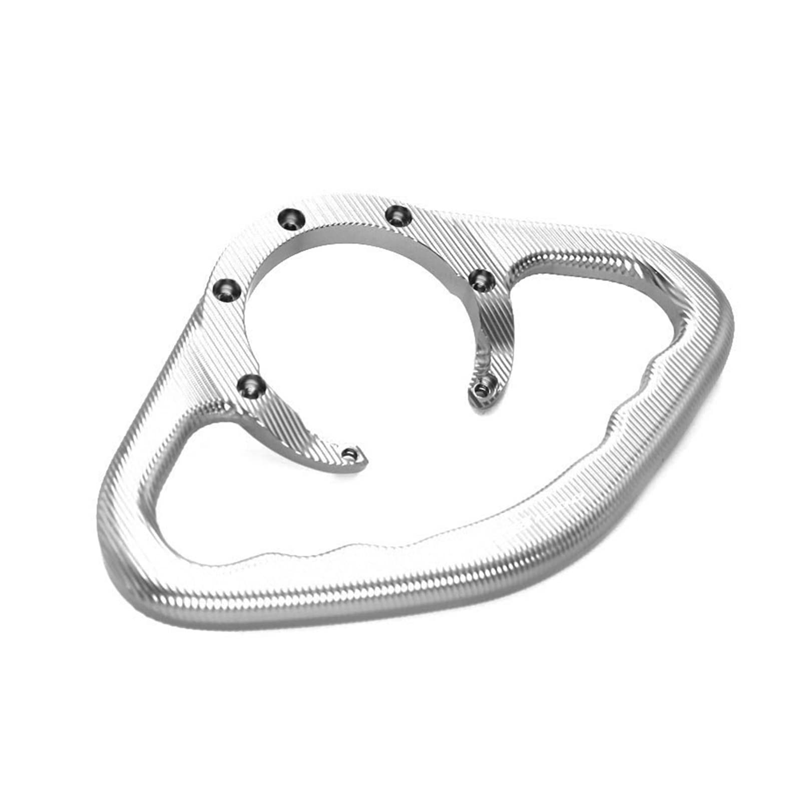 GAFITSEP Compatible with Hon da CBR1000RR CB600F CBR900RR CBR929RR CBR1100XX Motorrad Beifahrer Handgriffe Handgriff Tank Grab Bar Griffe Armlehne Gas Tank Haltegriff(Silver) von GAFITSEP