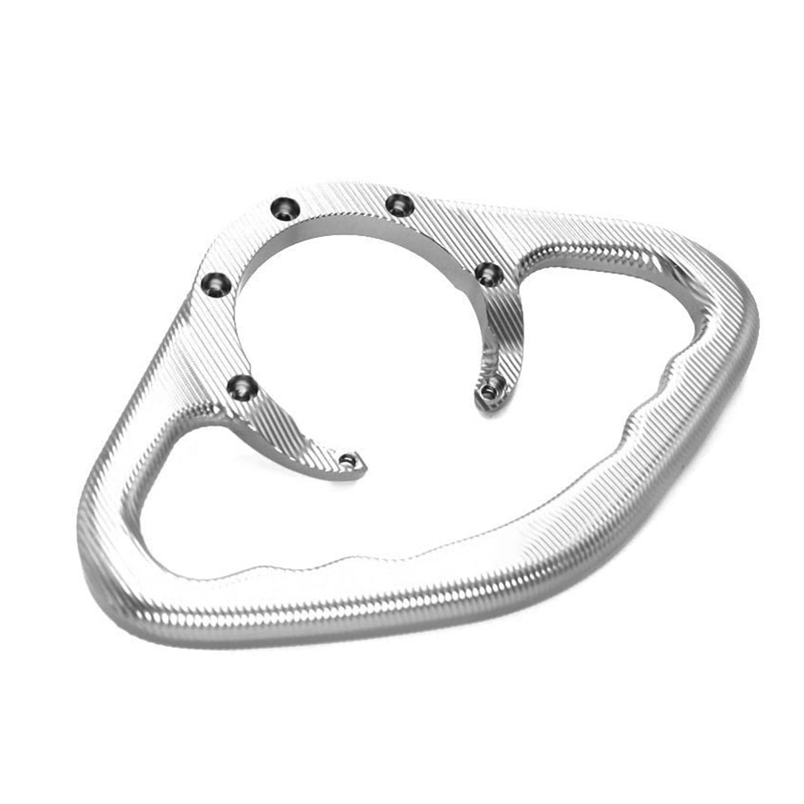 GAFITSEP Compatible with Hon da CBR900RR CBR954RR CBR929RR CBR 954 929 900 RR CBR954 CBR929 RR Motorrad Beifahrer Handgriff Tank Grab Bar Gas Tank Haltegriff(Silver) von GAFITSEP