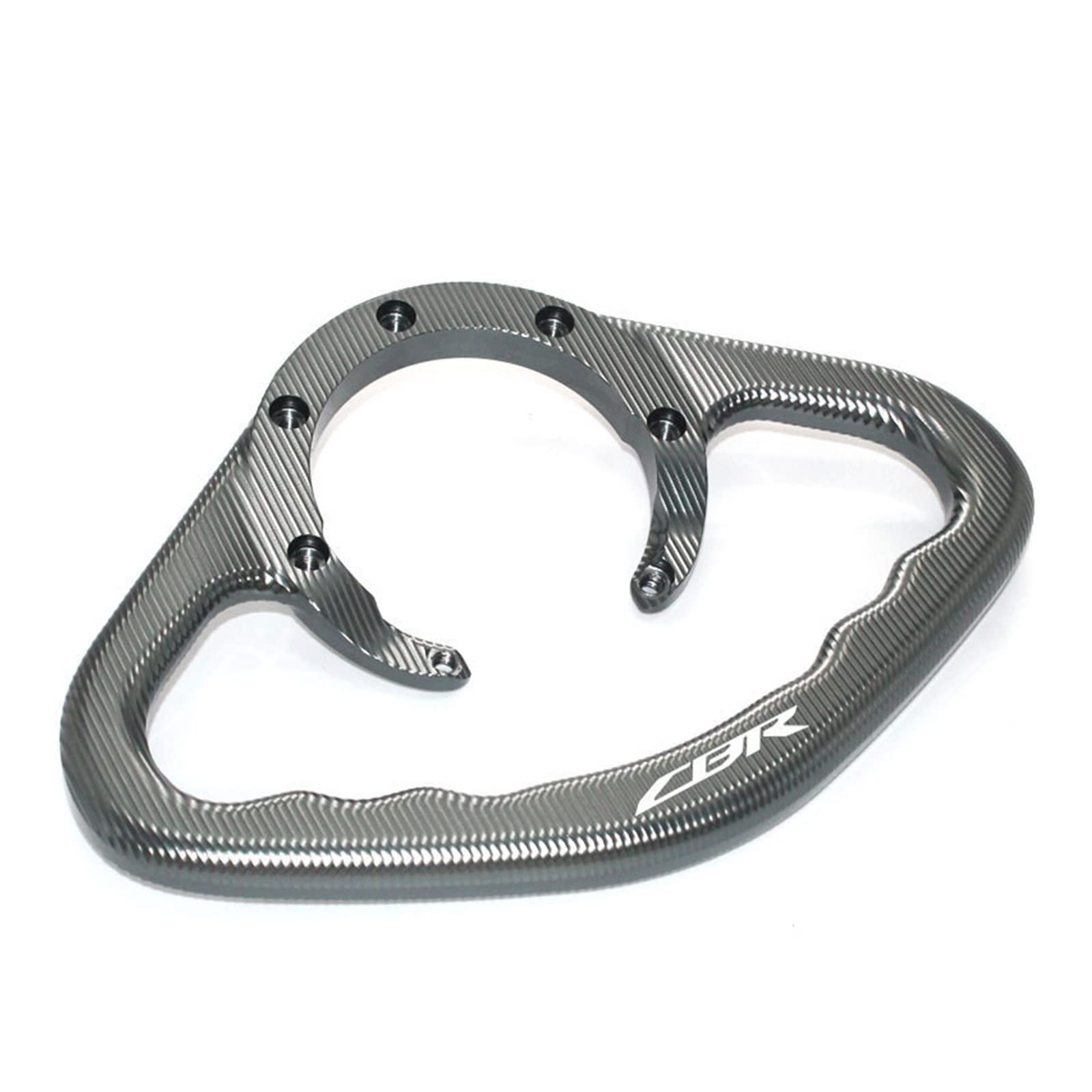 GAFITSEP Compatible with Hon da FIREBLADE CBR 1000 RR CBR1000RR 2004-2007 Motorrad CNC Beifahrer Handgriffe Tank Grab Bar Griffe Armlehne Gas Tank Haltegriff(Titanium) von GAFITSEP