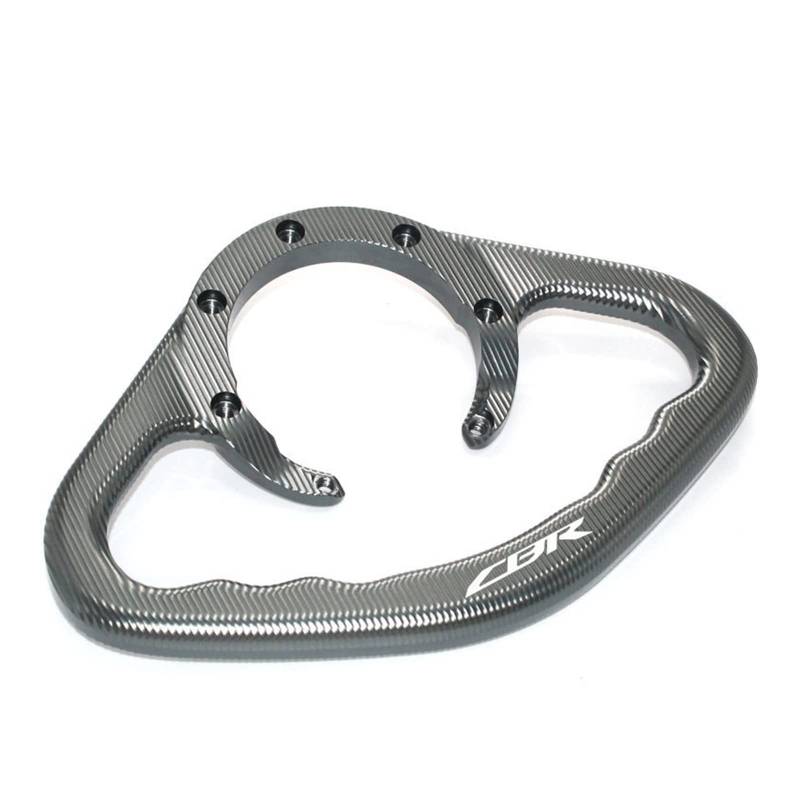 GAFITSEP Compatible with Hon da FIREBLADE CBR 1000 RR CBR1000RR 2004-2007 Motorrad CNC Beifahrer Handgriffe Tank Grab Bar Griffe Armlehne Gas Tank Haltegriff(Titanium) von GAFITSEP