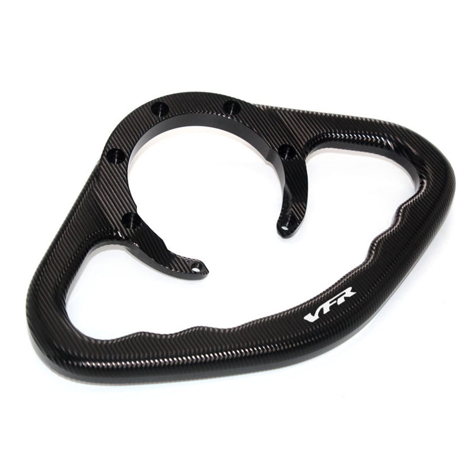GAFITSEP Compatible with Hon da VFR 400 750 800 VFR1200F Motorrad Beifahrer Handgriffe Handgriff Tank Grab Bar Griffe Armlehne Zubehör Gas Tank Haltegriff(Nero) von GAFITSEP