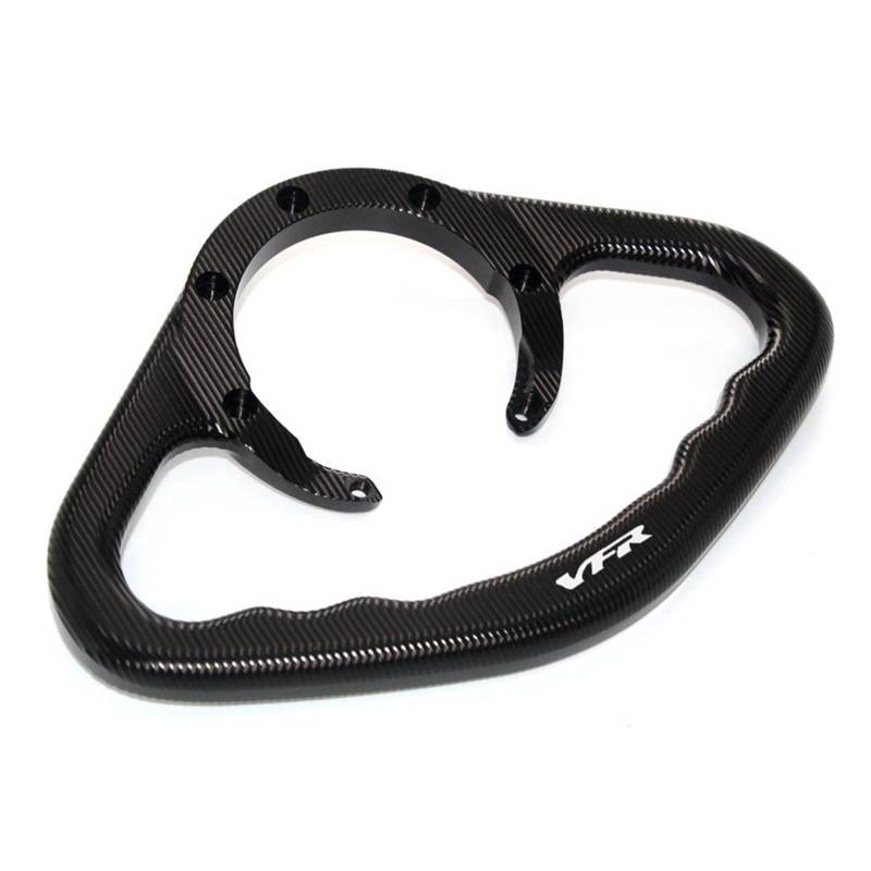 GAFITSEP Compatible with Hon da VFR 400 750 800 VFR1200F Motorrad Beifahrer Handgriffe Handgriff Tank Grab Bar Griffe Armlehne Zubehör Gas Tank Haltegriff(Nero) von GAFITSEP