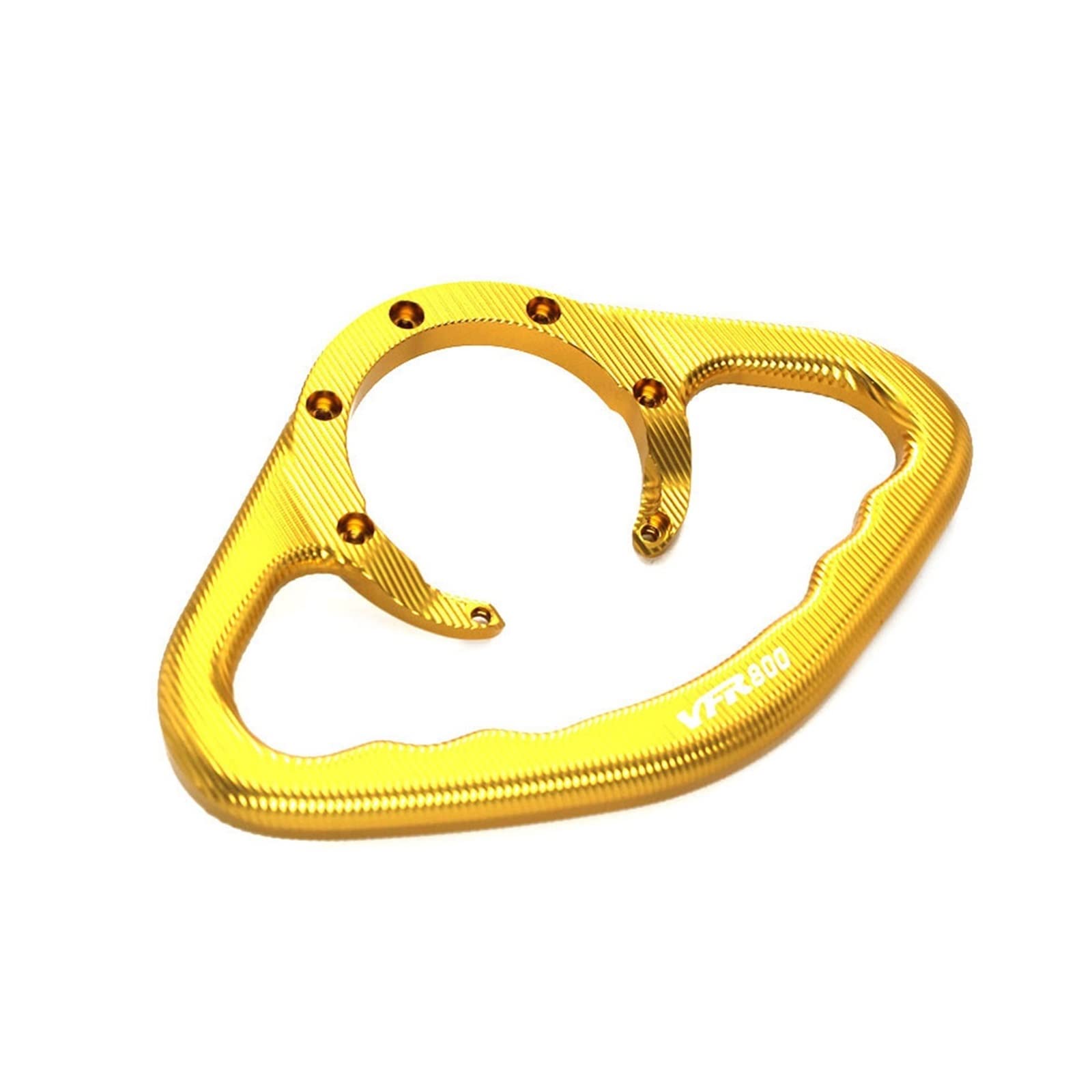 GAFITSEP Compatible with Hon da VFR800 VFR 800 VFR800/F All Years Universal Motorrad Beifahrer Handgriffe Tank Grab Griff Bar Armlehne Gas Tank Haltegriff(Gold) von GAFITSEP