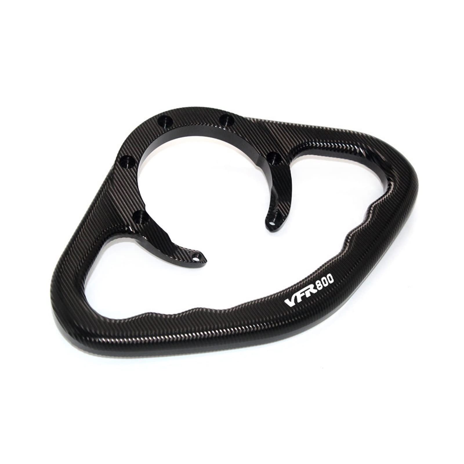 GAFITSEP Compatible with Hon da VFR800 VFR 800 VFR800/F All Years Universal Motorrad Beifahrer Handgriffe Tank Grab Griff Bar Armlehne Gas Tank Haltegriff(Nero) von GAFITSEP