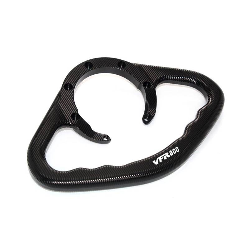 GAFITSEP Compatible with Hon da VFR800 VFR 800 VFR800/F All Years Universal Motorrad Beifahrer Handgriffe Tank Grab Griff Bar Armlehne Gas Tank Haltegriff(Nero) von GAFITSEP