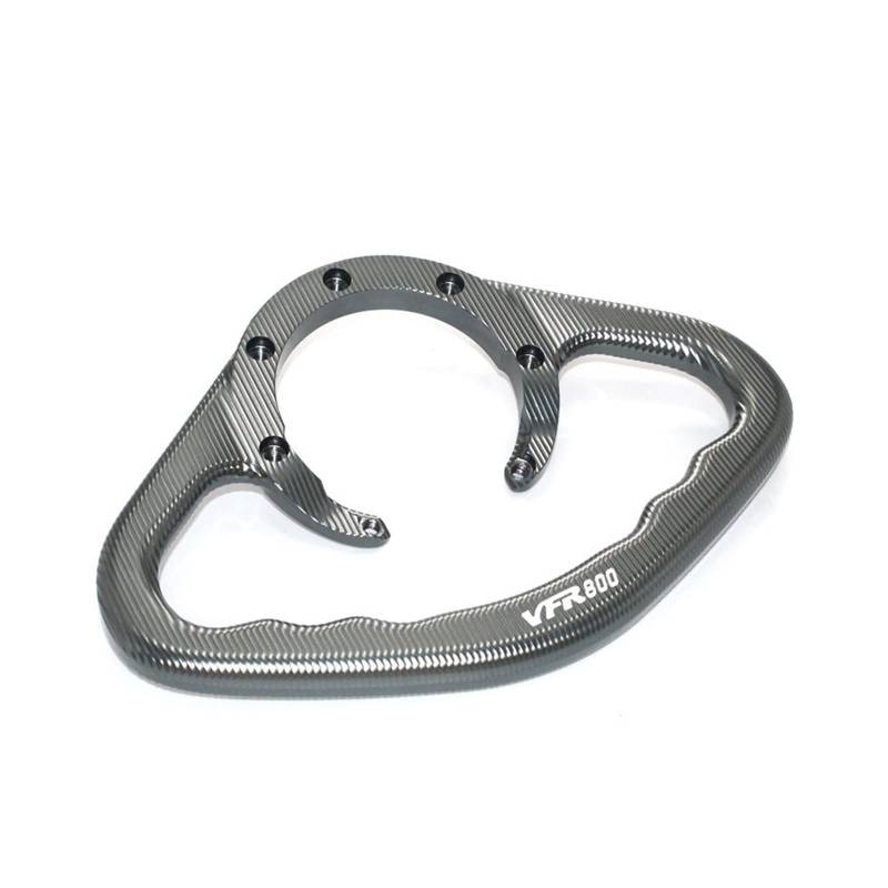 GAFITSEP Compatible with Hon da VFR800 VFR 800 VFR800/F All Years Universal Motorrad Beifahrer Handgriffe Tank Grab Griff Bar Armlehne Gas Tank Haltegriff(Titanium) von GAFITSEP