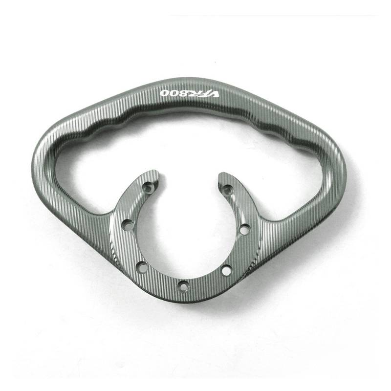 GAFITSEP Compatible with Hon da VFR800 VFR 800 VFR800/F All Years Universal Motorrad Beifahrer Handgriffe Tank Grab Griff Bar Armlehne Gas Tank Haltegriff(Titanium) von GAFITSEP
