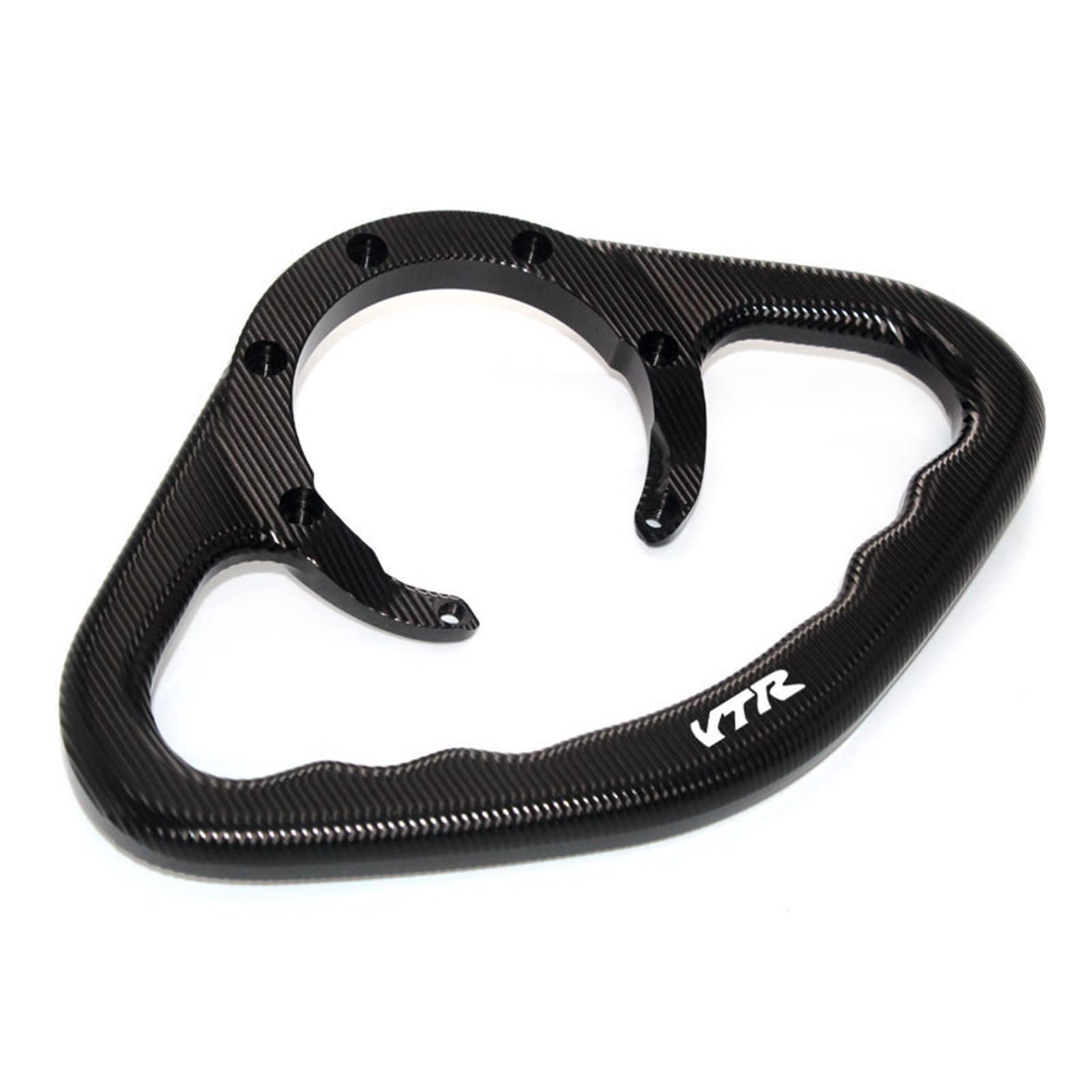 GAFITSEP Compatible with Hon da VTR1000F Firestorm VTR 1000 F 1998-2005 Motorrad Beifahrer Handgriffe Tank Grab Bar Griffe Armlehne Gas Tank Haltegriff(Nero) von GAFITSEP