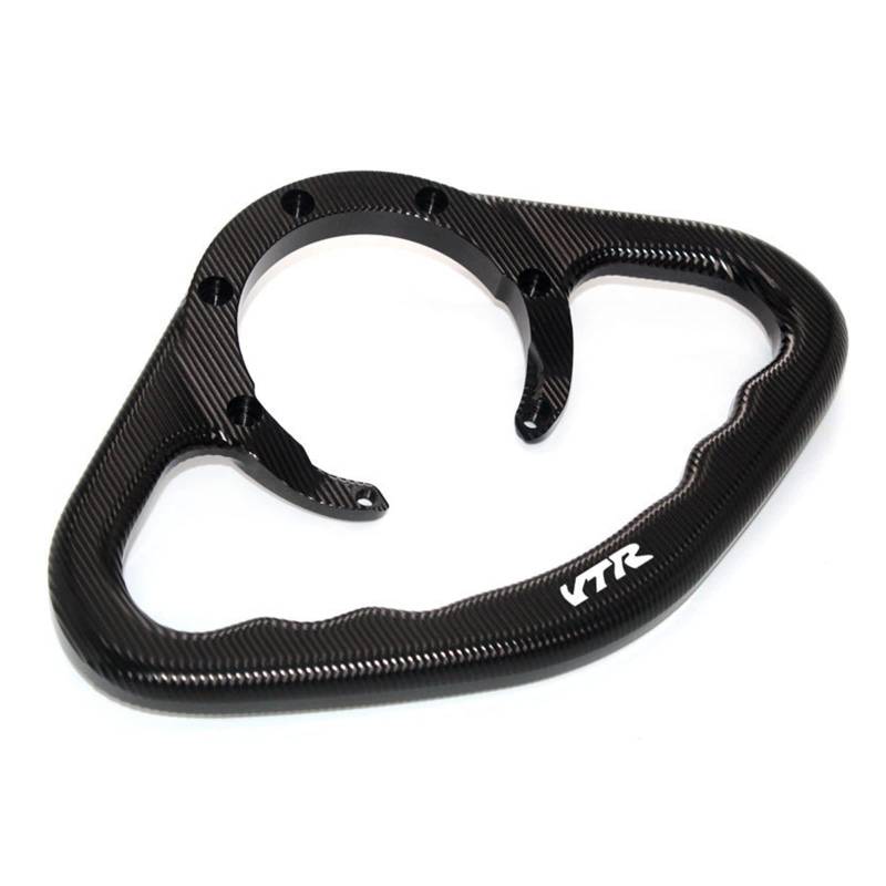 GAFITSEP Compatible with Hon da VTR1000F Firestorm VTR 1000 F 1998-2005 Motorrad Beifahrer Handgriffe Tank Grab Bar Griffe Armlehne Gas Tank Haltegriff(Nero) von GAFITSEP