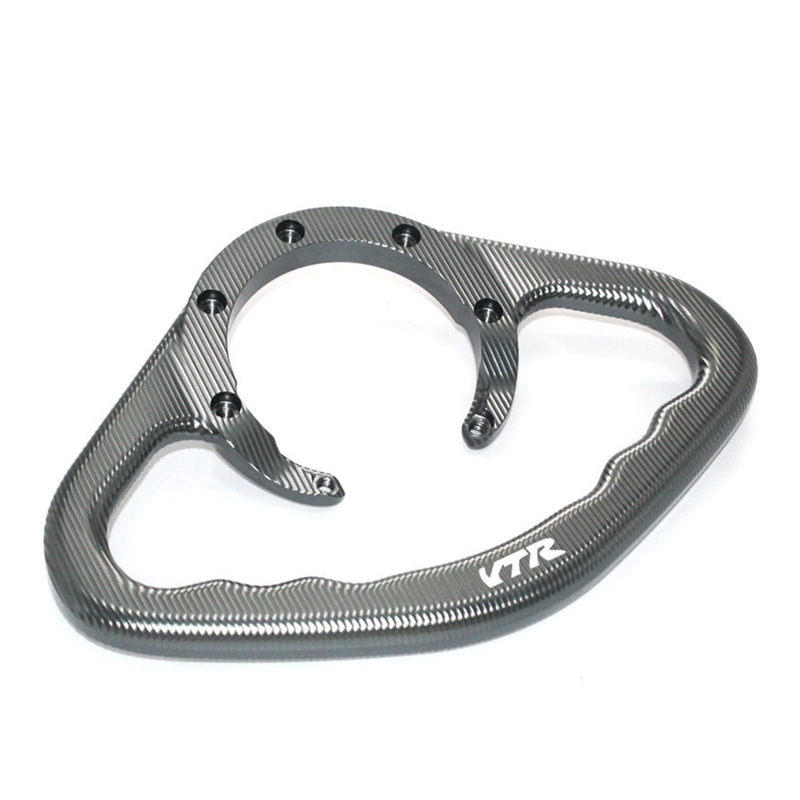GAFITSEP Compatible with Hon da VTR1000F Firestorm VTR 1000 F 1998-2005 Motorrad Beifahrer Handgriffe Tank Grab Bar Griffe Armlehne Gas Tank Haltegriff(Titanium) von GAFITSEP