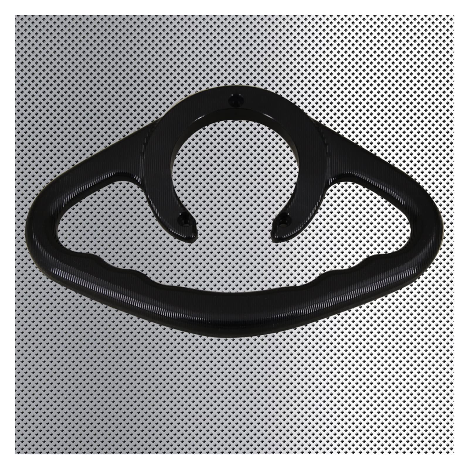 GAFITSEP Compatible with Suzu Ki GSXR750 GSXR 600 2004-2020,GSXR1000 2003-2020 CNC Motorrad Beifahrer Greif Handgriff Handgriff Tank Armlehne Gas Tank Haltegriff(Black 1) von GAFITSEP