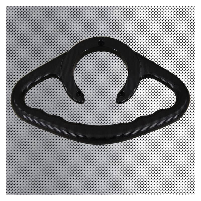 GAFITSEP Compatible with Suzu Ki GSXR750 GSXR 600 2004-2020,GSXR1000 2003-2020 CNC Motorrad Beifahrer Greif Handgriff Handgriff Tank Armlehne Gas Tank Haltegriff(Black 1) von GAFITSEP