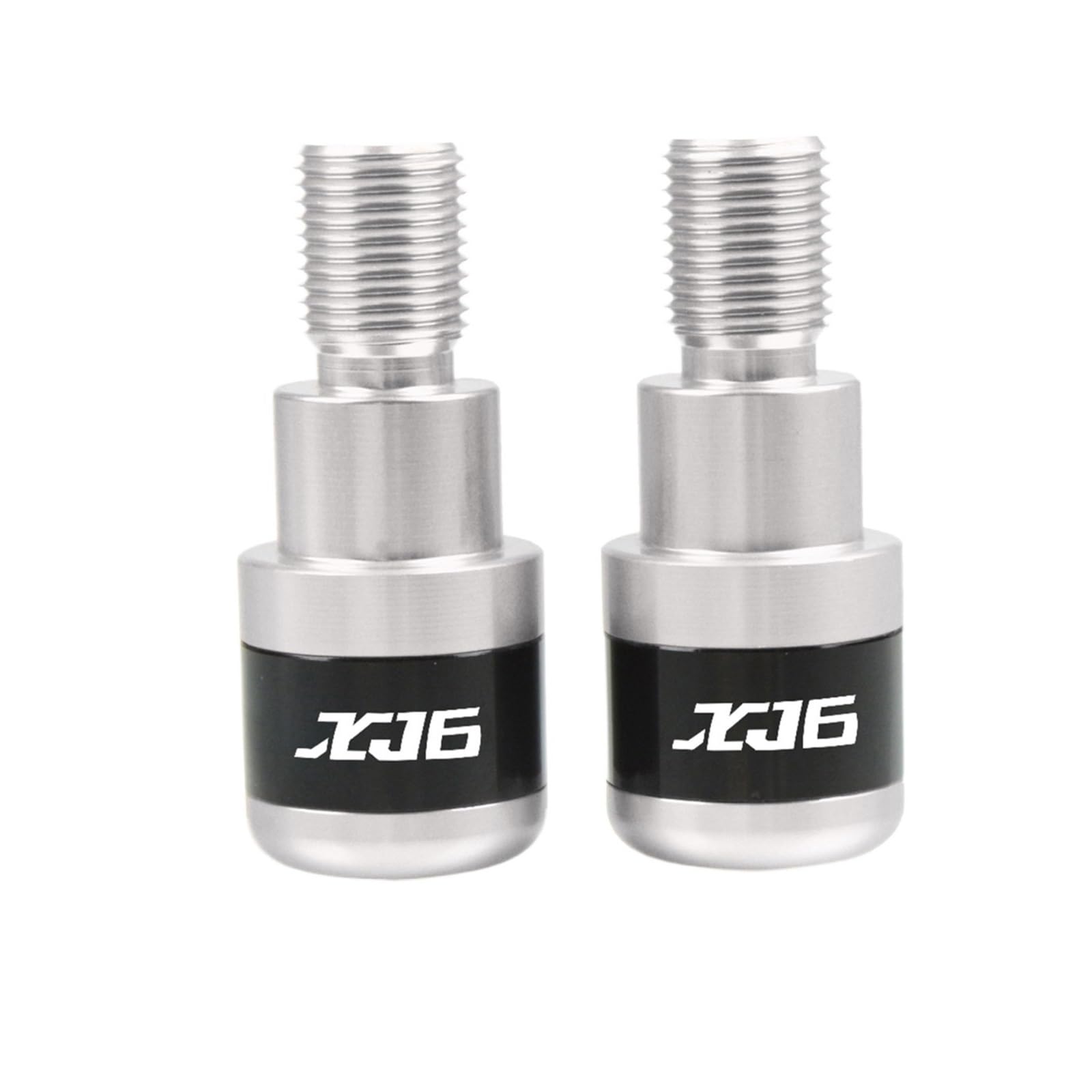 GAFITSEP Compatible with Ya ma ha 6 XJ6 Diversion 2009-2016 2015 2014 2013 2012 2011 Motorräder Lenkerkappe Lenkergriffe Bar Ends Stecker Lenker Endkappen(Silver) von GAFITSEP