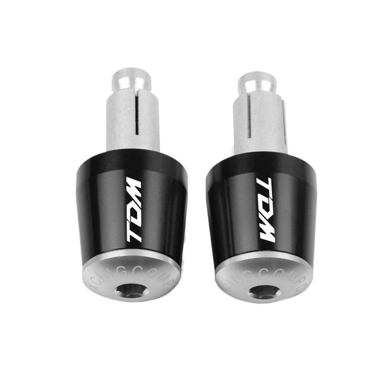 GAFITSEP Compatible with Ya ma ha TDM850 TDM900 TDM 900 850 1991-2002 2001 Motorradzubehör Lenkergriffe Lenkerkappe Endstopfen Lenker Endkappen(H) von GAFITSEP