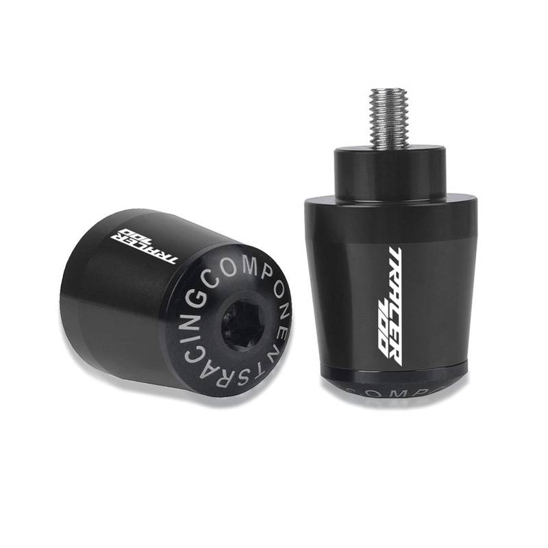 GAFITSEP Compatible with Ya ma ha Tracer 700 2016 2017 2018 2019 2020 Motorrad Lenker Lenkergriffe Abdeckung Griffenden Stecker Teile Tracer700 Lenker Endkappen(Nero) von GAFITSEP