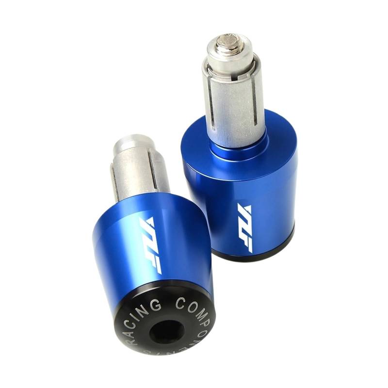 GAFITSEP Compatible with Ya ma ha YZF R6 1999-2005 2007-2016 Motorradzubehör Lenkergriffe Lenkerdeckel Endstopfen Lenker Endkappen(Blu) von GAFITSEP