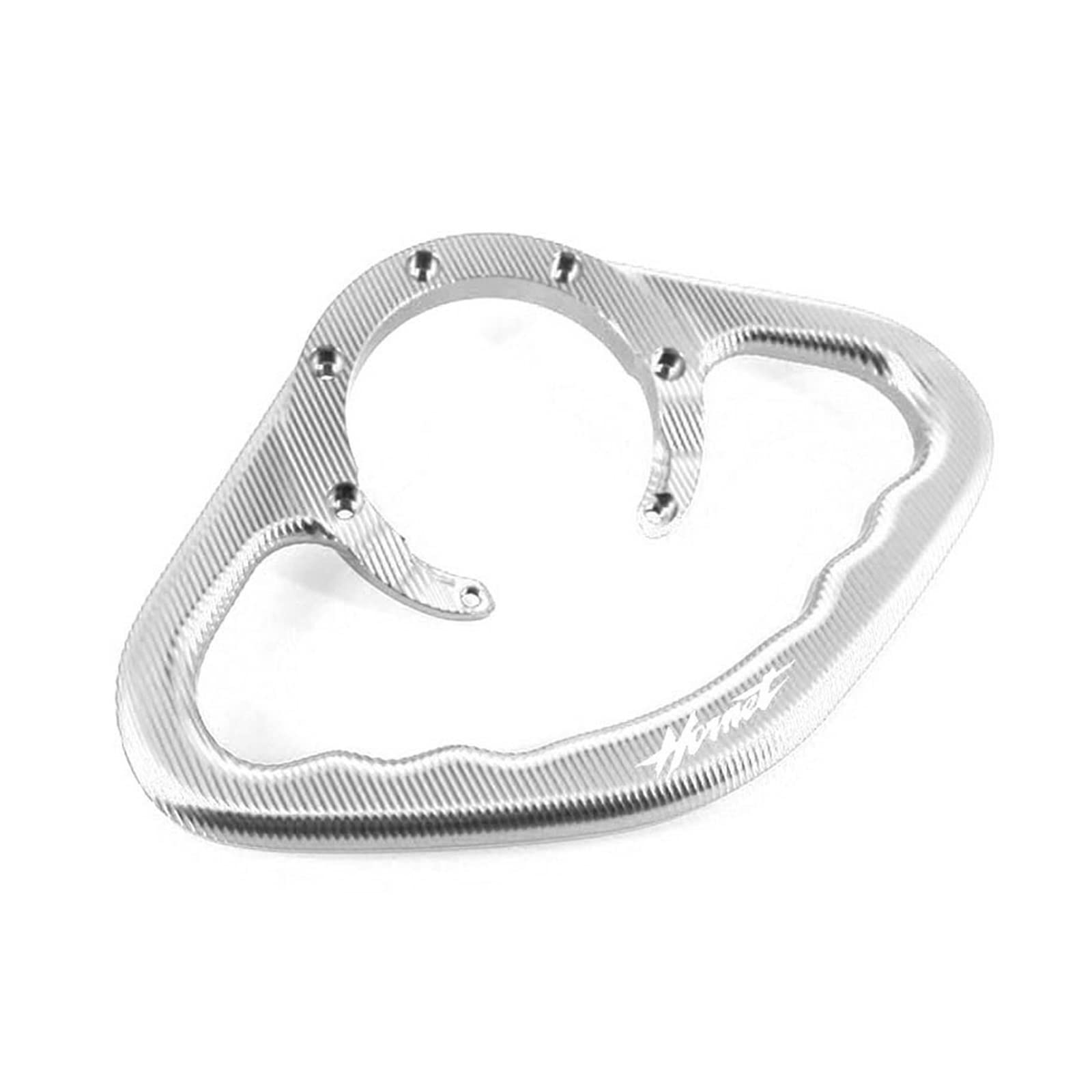 GAFITSEP Motorrad CNC Passagier Handgriffe Handgriff Tank Grab Bar Griffe Armlehne Compatible with Hon da CB600F CB600 CB900 Hornet 600 900 CB 600 Gas Tank Haltegriff(Silver) von GAFITSEP