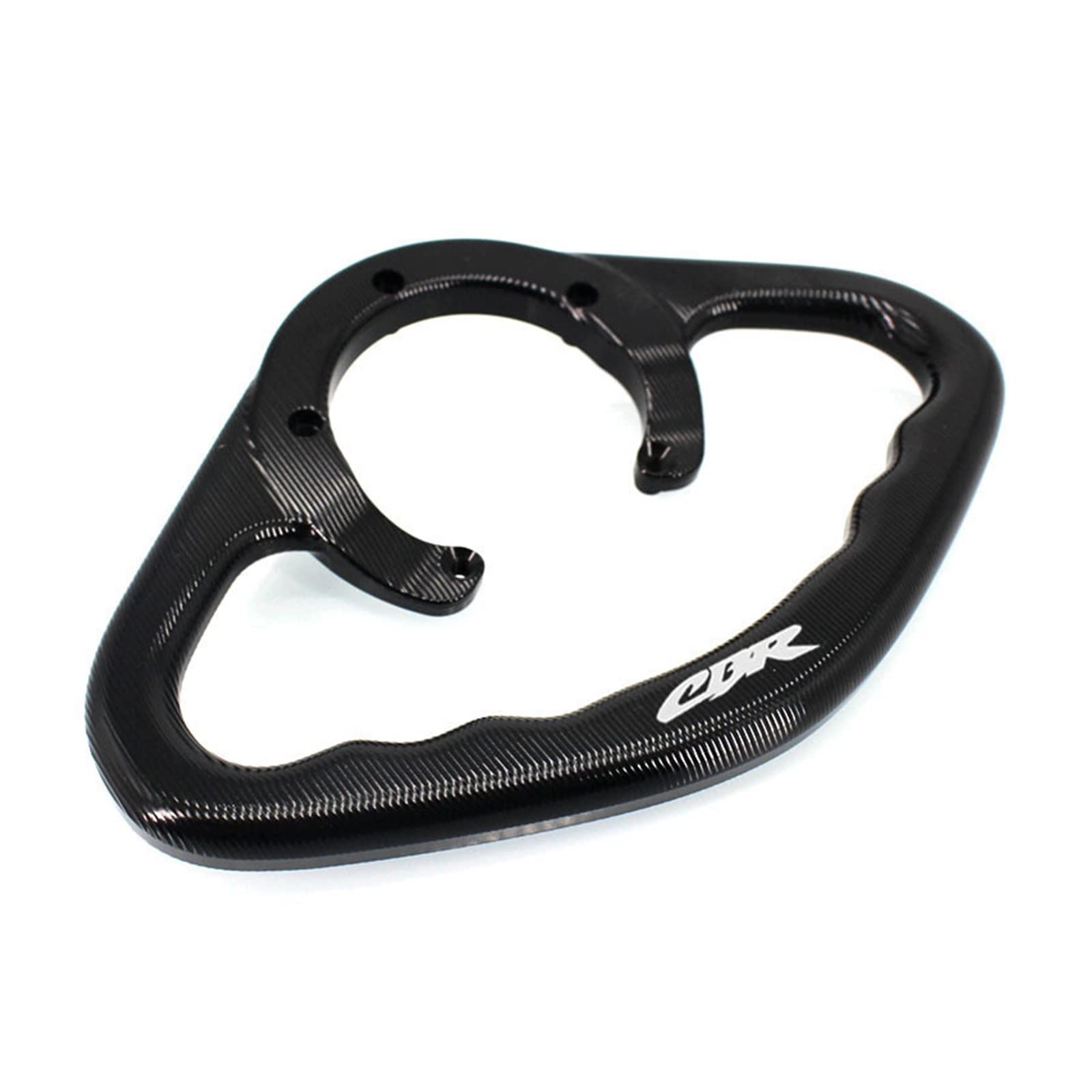 GAFITSEP Motorrad CNC Passagier Handgriffe Handgriff Tank Grab Bar Griffe Armlehne Compatible with Hon da CBR600RR CBR1000RR CB1000R CBR 600RR 1000RR Gas Tank Haltegriff(Nero) von GAFITSEP