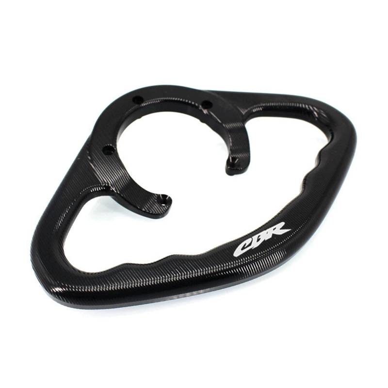 GAFITSEP Motorrad CNC Passagier Handgriffe Handgriff Tank Grab Bar Griffe Armlehne Compatible with Hon da CBR600RR CBR1000RR CB1000R CBR 600RR 1000RR Gas Tank Haltegriff(Nero) von GAFITSEP