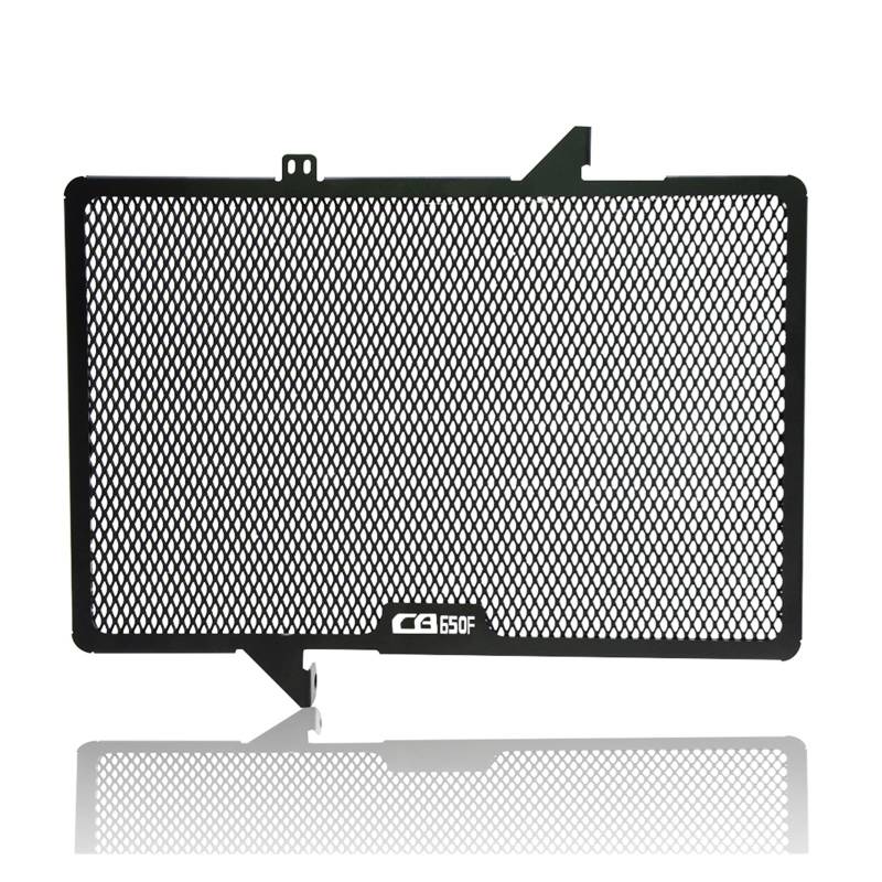 GAFITSEP Motorrad Kühlergrillabdeckung Motorrad Kühlergrill Grill Schutz Schutz Abdeckung Compatible with Hon Da CB650R CBR650R CBR650F Kühler Schutz CB650F CBR CB 650R 650F(Black3) von GAFITSEP