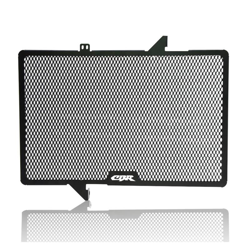 GAFITSEP Motorrad Kühlergrillabdeckung Motorrad Kühlergrill Grill Schutz Schutz Abdeckung Compatible with Hon Da CB650R CBR650R CBR650F Kühler Schutz CB650F CBR CB 650R 650F(Black5) von GAFITSEP
