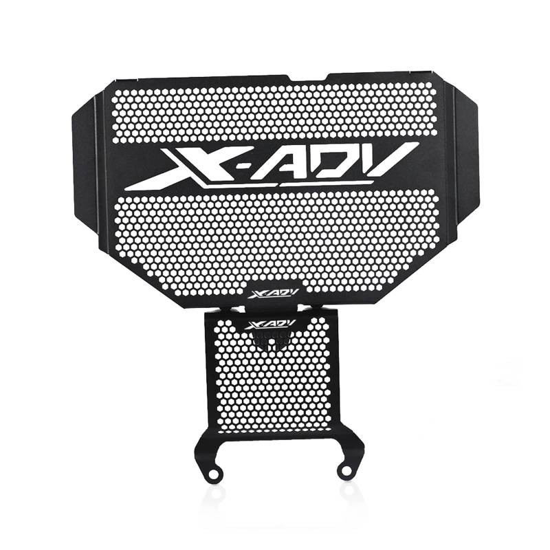 GAFITSEP Motorrad Kühlergrillabdeckung Motorrad Zubehör Kühlergrill Schutz Schutzhülle Compatible with Hon Da X-ADV XADV X ADV 750 XADV750 X-ADV 750 2021 2022 2023(Black2) von GAFITSEP
