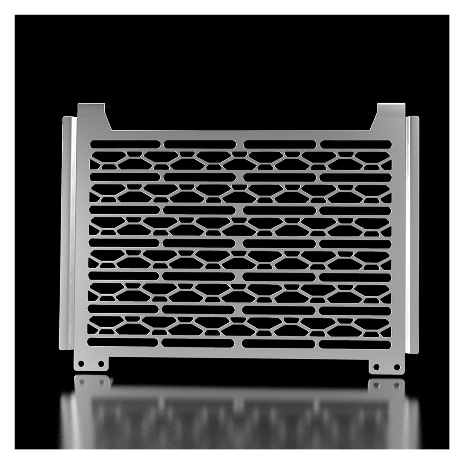 GAFITSEP Motorrad Kühlergrillabdeckung Replacement for Cf Moto 800NK 800 NK 2023 2024 Motorrad Kühlergrill Grill Schutz Schutz Abdeckung Schutz 800nk Zubehör(Silver3) von GAFITSEP