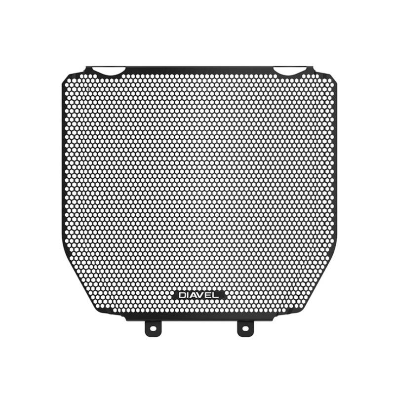 GAFITSEP Motorrad Kühlergrillabdeckung Replacement for Du Cati Diavel V4 2023 2024 Motorrad Kühler Schutz Grille Grill Abdeckung Ölkühler Schutzfolie Schutz Zubehör(Black4) von GAFITSEP