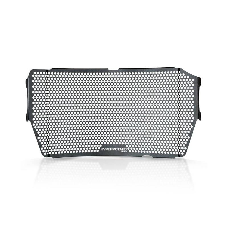 GAFITSEP Motorrad Kühlergrillabdeckung Replacement for Du Cati Hypermotard 950 RVE 2020 2021 Motorrad Kühler Schutz Grill Ölkühler Abdeckung Motor Schutzfolie Hypermotard 950(Black5) von GAFITSEP