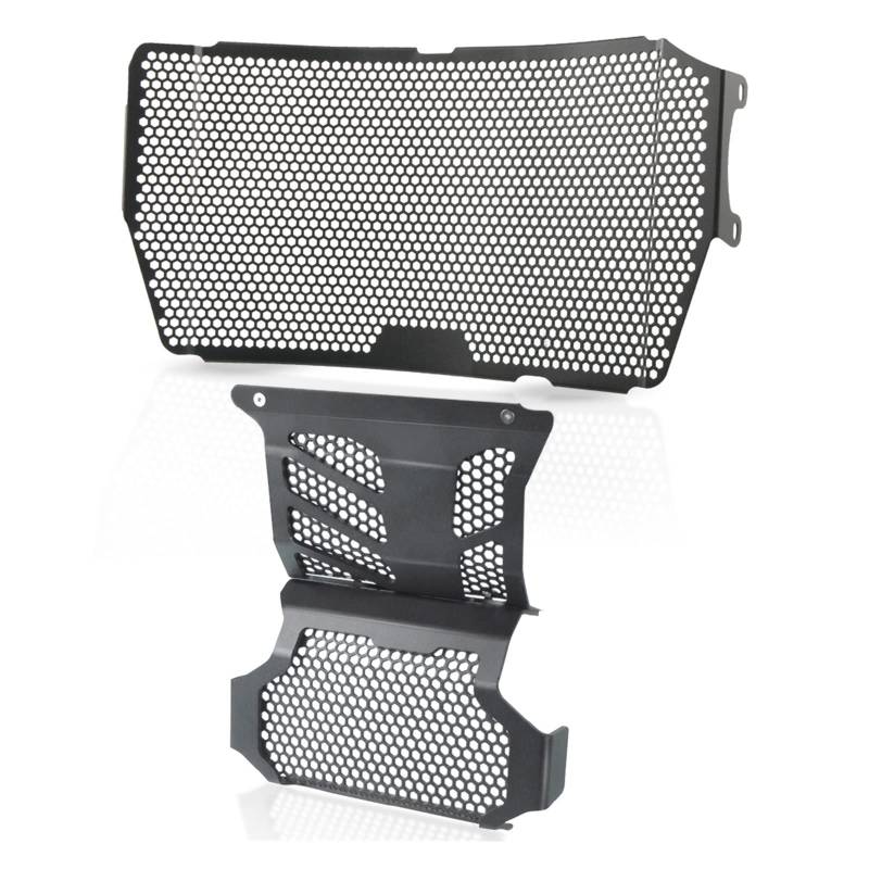 GAFITSEP Motorrad Kühlergrillabdeckung Replacement for Du Cati Hypermotard 950 RVE 2020 2021 Motorrad Kühler Schutz Grill Ölkühler Abdeckung Motor Schutzfolie Hypermotard 950(Nero) von GAFITSEP