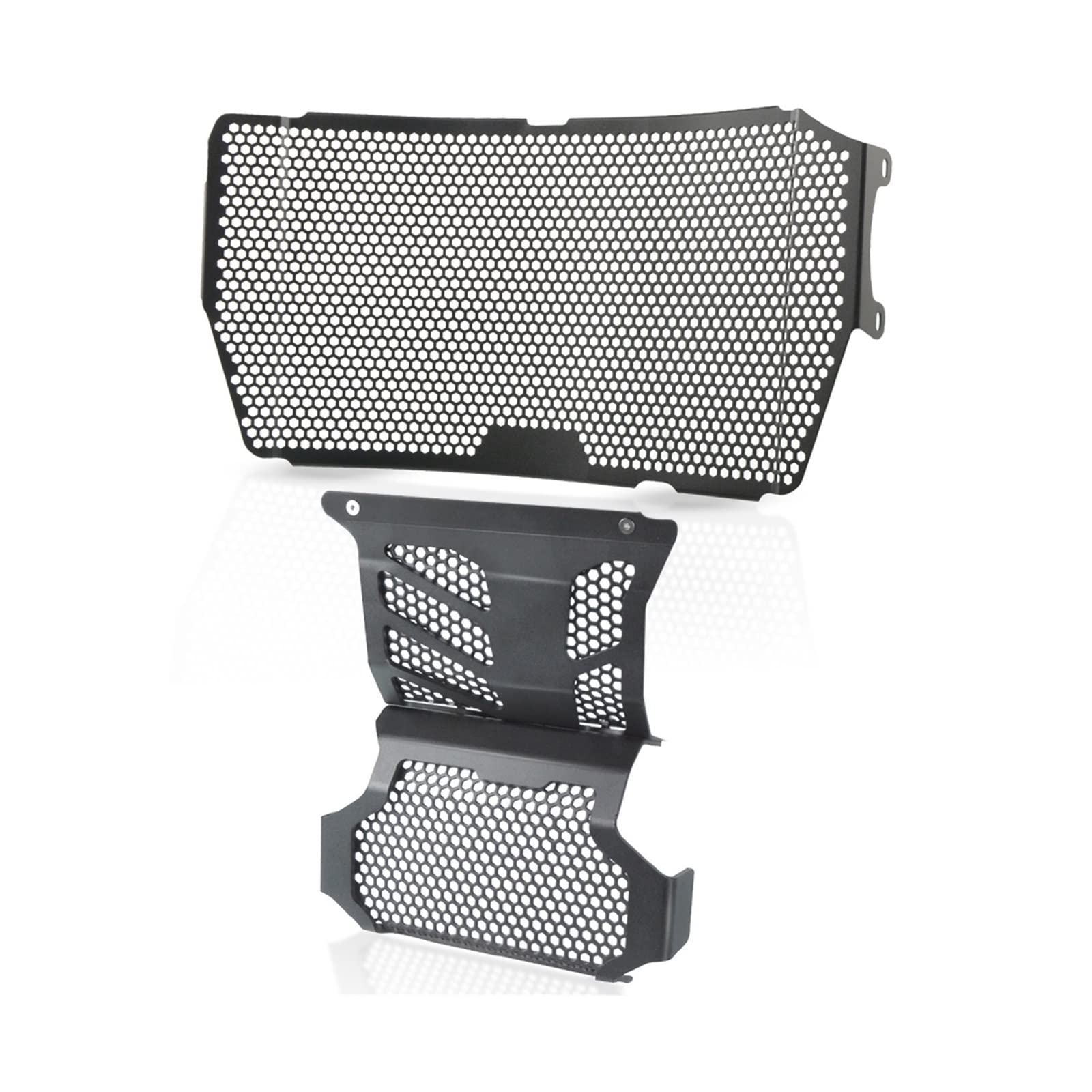 GAFITSEP Motorrad Kühlergrillabdeckung Replacement for Du Cati Hypermotard 950 RVE 2020 2021 Motorrad Kühler Schutz Grill Ölkühler Abdeckung Motor Schutzfolie Hypermotard 950(Nero) von GAFITSEP