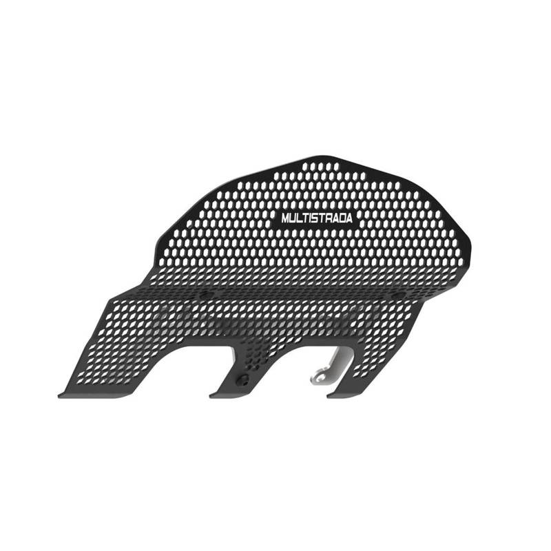 GAFITSEP Motorrad Kühlergrillabdeckung Replacement for Du Cati Multistrada V4 Pikes Peak S Ra lly Motorrad Zubehör Kühler Schutz Wasser Tank Schutz Grille 2021-2022-2023(Nero) von GAFITSEP