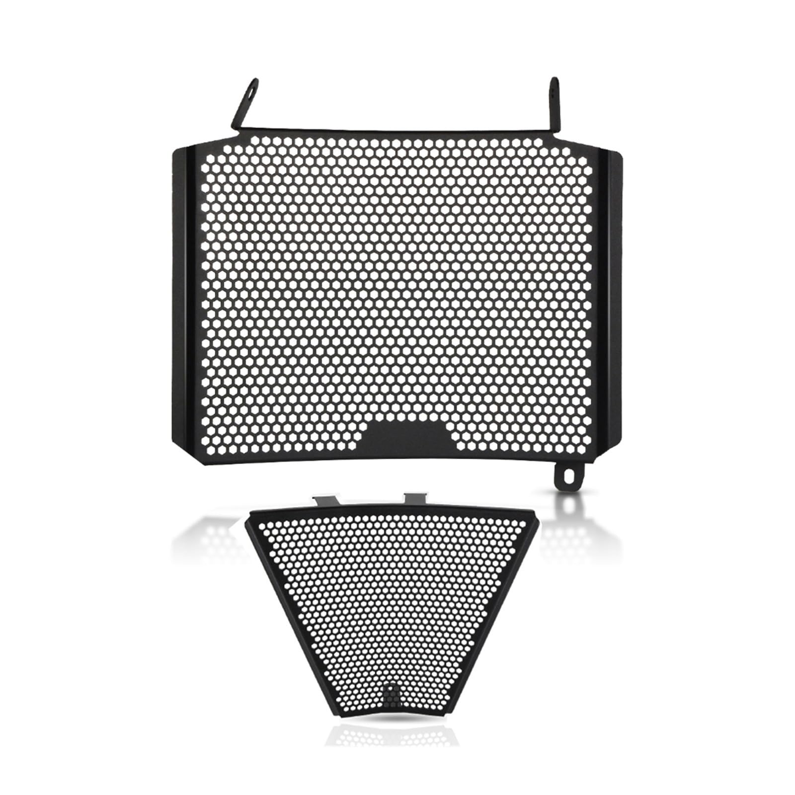 GAFITSEP Motorrad Kühlergrillabdeckung Replacement for Du Cati Streetfighter 848 2012-2016 Streetfighter 1098 2009-2013 Motorrad Kühler Ölkühler Abdeckung Schutzfolie Grille(Nero) von GAFITSEP